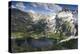 Alpine Lake and Mountain Peak, Sawtooth Nf, Idaho-Howie Garber-Premier Image Canvas