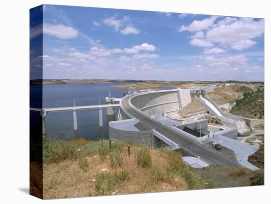 Alqueva Dam, Portugal's Largest Dam, Near the Spanish Border, Alentejo Region, Portugal-R H Productions-Premier Image Canvas