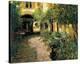 Alsace Courtyard-Philip Craig-Stretched Canvas