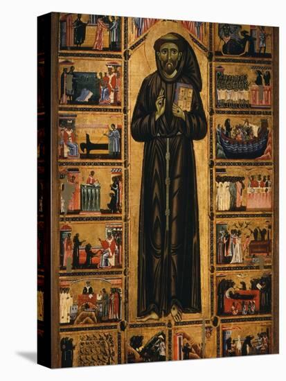 Altarpiece with Life of Saint Francis of Assisi-Tuscan School-Premier Image Canvas