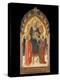 Altarpiece with the Madonna and Child with Two Angels-Fra Angelico-Premier Image Canvas
