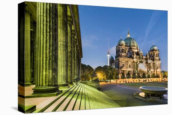 Altes Museum and Berlin Dom, Berlin, Germany Germany-Sabine Lubenow-Premier Image Canvas