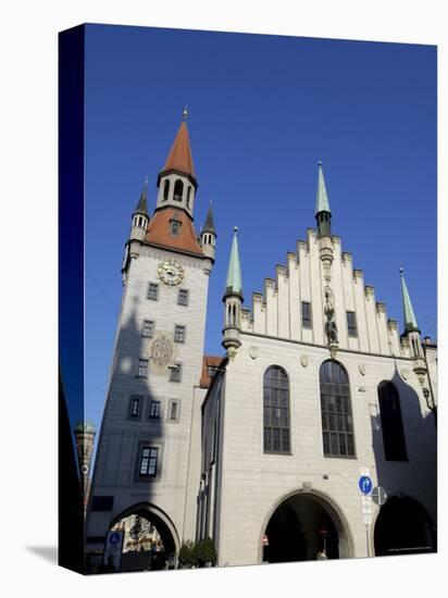 Altes Rathaus (Old Town Hall), Marienplatz, Munich (Munchen), Bavaria (Bayern), Germany-Gary Cook-Premier Image Canvas