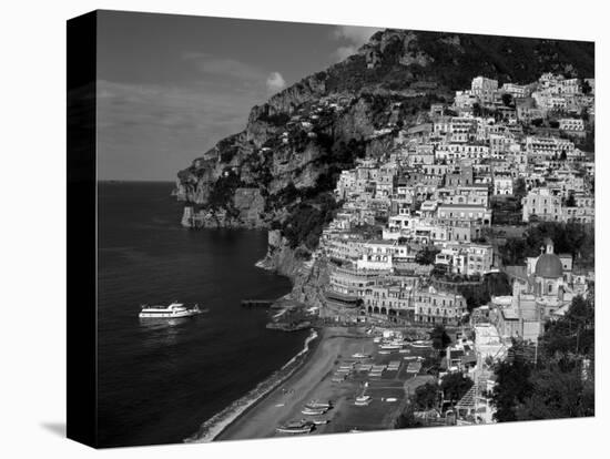 Amalfi Coast, Coastal View and Village, Positano, Campania, Italy-Steve Vidler-Premier Image Canvas