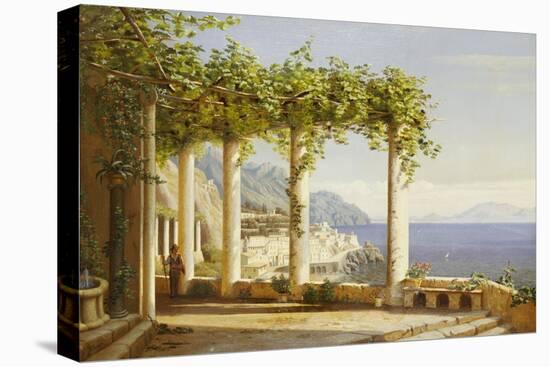 Amalfi Del Convento Dei Capuccini, 1880-Eiler Rasmussen Eilersen-Premier Image Canvas