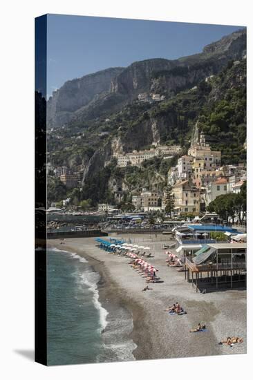 Amalfi Peninsula, Amalfi Coast, UNESCO World Heritage Site, Campania, Italy, Mediterranean, Europe-Angelo Cavalli-Premier Image Canvas