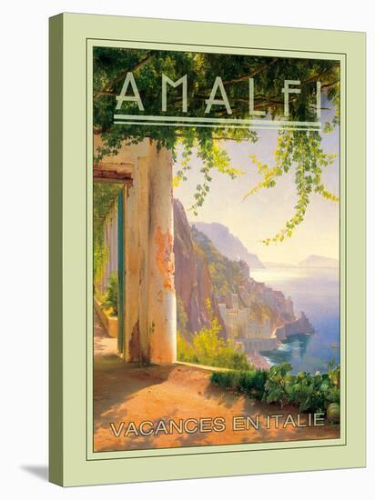 Amalfi-The Vintage Collection-Stretched Canvas