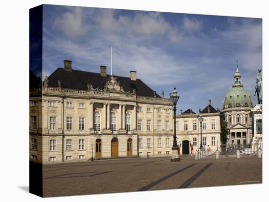 Amalienborg Square, with Palace and Marble Church, Copenhagen, Denmark, Scandinavia-G Richardson-Premier Image Canvas