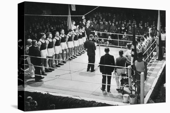 Amateur Boxing Competition Between Germany and Poland, 1936-null-Premier Image Canvas