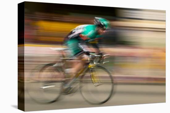 Amateur Men Bicyclists competing in the Garrett Lemire Memorial Grand Prix National Racing Circu...-null-Premier Image Canvas