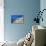 Amazing Santorini - Travel In Greek Islands Series-Maugli-l-Stretched Canvas displayed on a wall