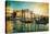 Amazing Venice - Artwork In Painting Style-Maugli-l-Stretched Canvas