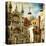 Amazing Venice - Painting Style Series - San Marco Square-Maugli-l-Stretched Canvas