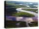Amazon, Amazon River, Bends in the Nanay River, a Tributary of the Amazon River, Peru-Paul Harris-Premier Image Canvas