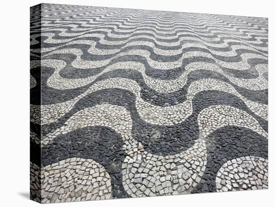 Amazon Pattern In Tiles, Manaus Brazil-Mike Howard-Premier Image Canvas