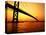 Ambassador Bridge, U.S.A.-Greg Johnston-Premier Image Canvas