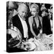 Ambassador Winthrop Aldrich, Ex Envoy to Britain Chatting with Actress Marilyn Monroe-Peter Stackpole-Premier Image Canvas