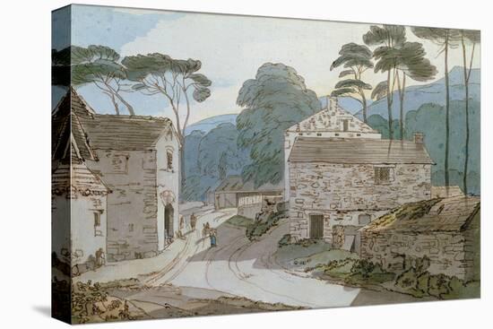 Ambleside at the Head of Lake Windermere-Francis Towne-Premier Image Canvas