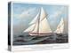 America's Cup, 1883-Currier & Ives-Premier Image Canvas