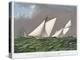 America's Cup, 1885-Currier & Ives-Premier Image Canvas