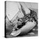 America's Cup Contender Weatherly Racing-George Silk-Premier Image Canvas