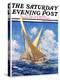 "America's Cup Race," Saturday Evening Post Cover, September 20, 1930-Anton Otto Fischer-Premier Image Canvas