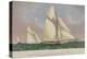 America's Cup Yacht Race 1886-null-Stretched Canvas