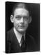 American Born Poet Thomas Stearns Eliot Posing for British Photographer E. O. Hoppe-Emil Otto Hoppé-Premier Image Canvas