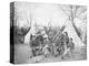 American Civil War Soldiers at their Encampment-Stocktrek Images-Premier Image Canvas