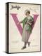 American College Girl or the Vassar Girl of 1922-Guy Hoff-Premier Image Canvas