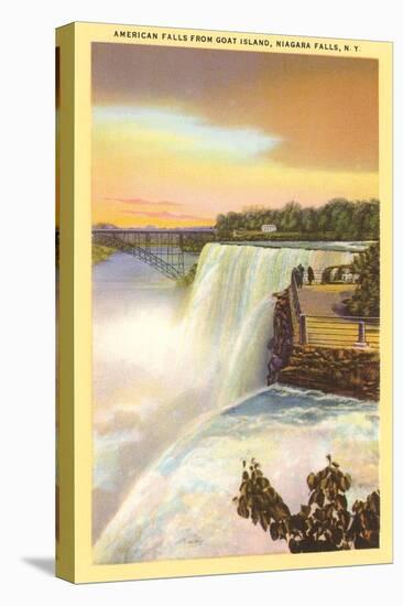 American Falls, Niagara Falls, New York-null-Stretched Canvas