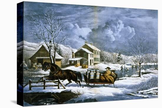 American Farm Scenes No. 4:-Currier & Ives-Premier Image Canvas