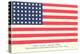 American Flag and Mottoes-null-Stretched Canvas