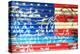 American Flag Graffiti-Sabine Jacobs-Premier Image Canvas