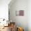 American Flag Hung from Wooden Garage in Bershires, NY-null-Stretched Canvas displayed on a wall