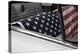 American Flag in Convertible-null-Stretched Canvas