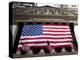 American Flag, New York Stock Exchange Building, Lower Manhattan, New York City, New York, Usa-Paul Souders-Premier Image Canvas