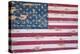 American Flag on Wood, Maine-Joseph Sohm-Premier Image Canvas