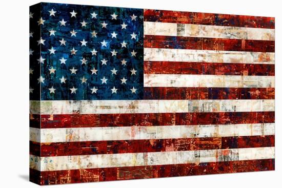 American Flag-Stella Bradley-Premier Image Canvas