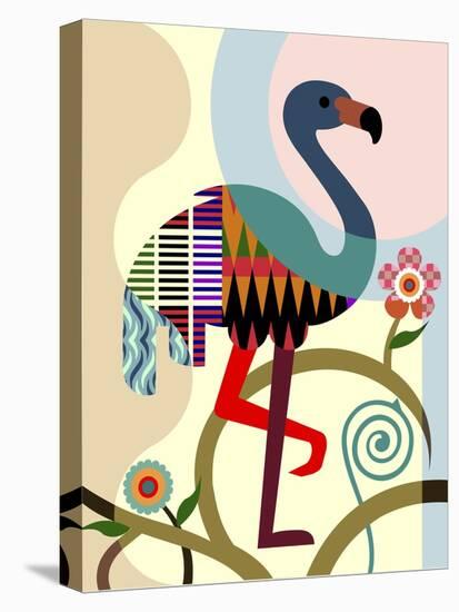 American Flamingo-Lanre Adefioye-Premier Image Canvas