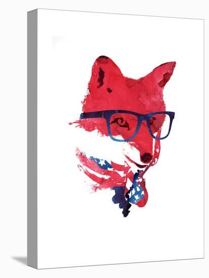 American Fox-Robert Farkas-Stretched Canvas