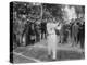 American Golfer Francis Desales Ouimet at the 1913 U.S. Open in Brookline-null-Stretched Canvas