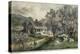 American Homestead Spring-Currier & Ives-Premier Image Canvas