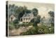 American Homestead Summer-Currier & Ives-Premier Image Canvas