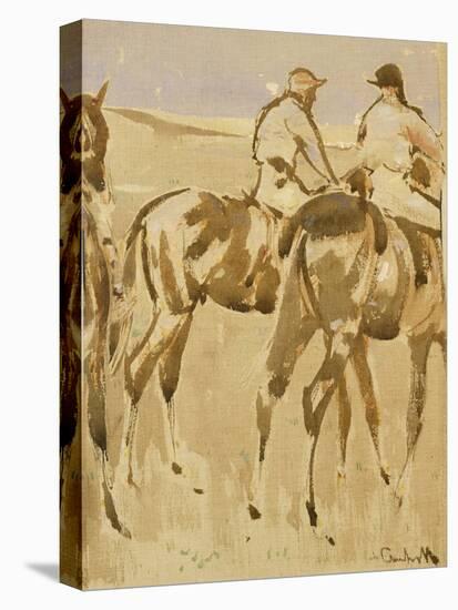 American Jockeys, or Racehorses-Joseph Crawhall-Premier Image Canvas