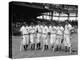 American League Baseball Greats in the Line-Up of the 5th All-Star Game Played on July 7, 1937-null-Stretched Canvas