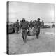 American Marines Carrying a Wounded Child to an Aid Station after the Invasion of Saipan-Peter Stackpole-Premier Image Canvas