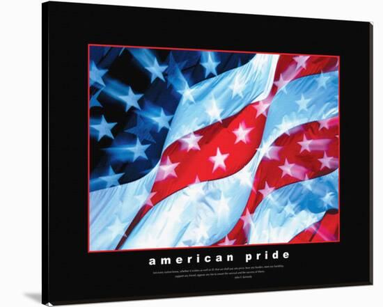 American Pride, Together They Gave-null-Stretched Canvas