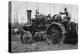 American Road Engine with Vapor Being Used as Tractor-Brothers Seeberger-Premier Image Canvas
