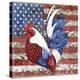 American Rooster A-Jean Plout-Premier Image Canvas